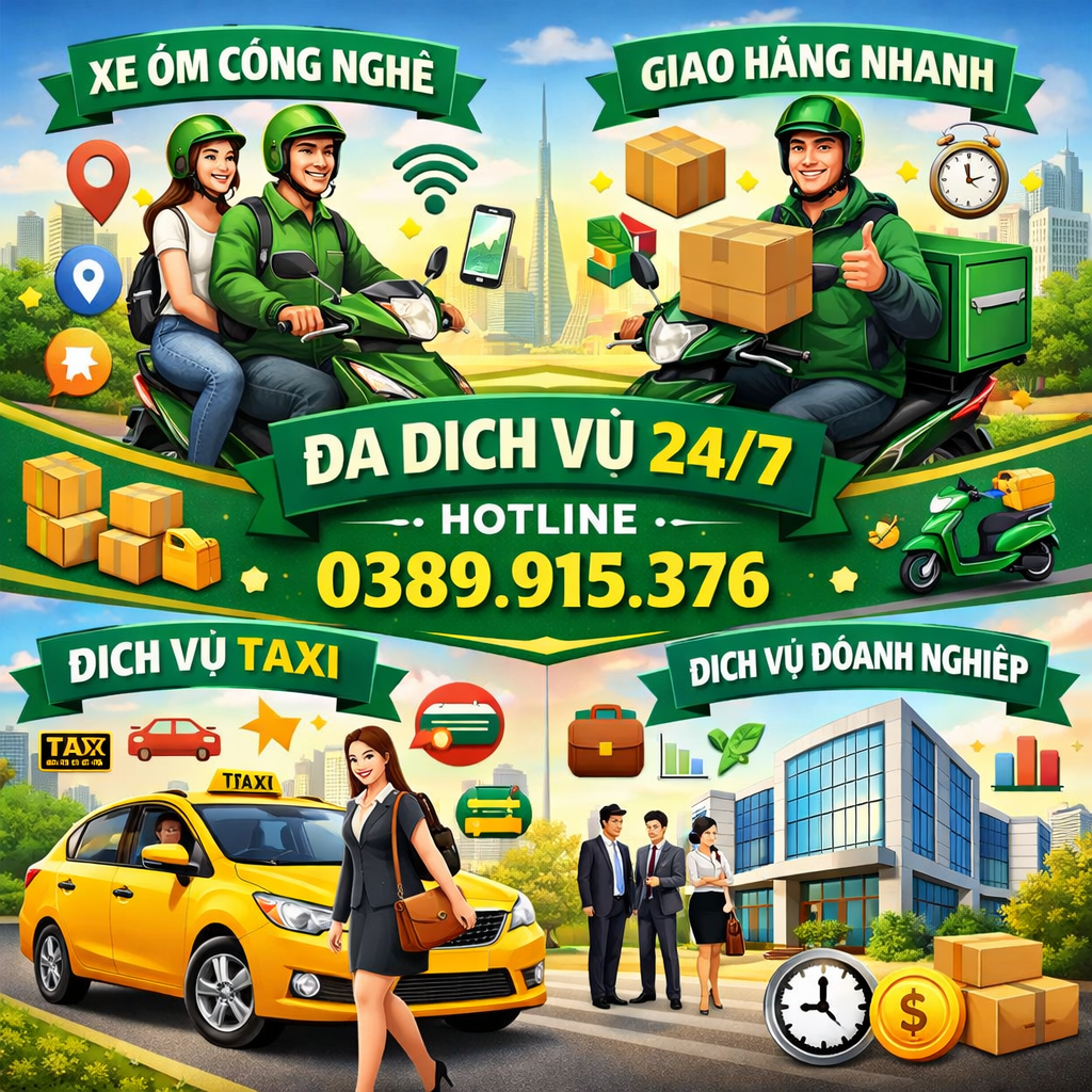 Xe Grab Vĩnh Long, Tổng Đài Grab Đặt Xe Grab Vĩnh Long ☎️ 0389915376