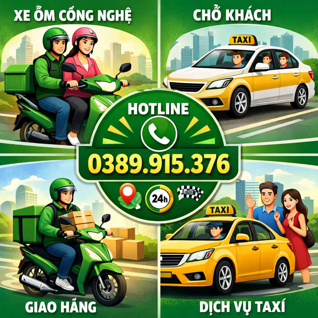 Grab Biên Hòa, Grab Xe Máy  Biên Hòa, Grab Giao Hàng  Biên Hòa